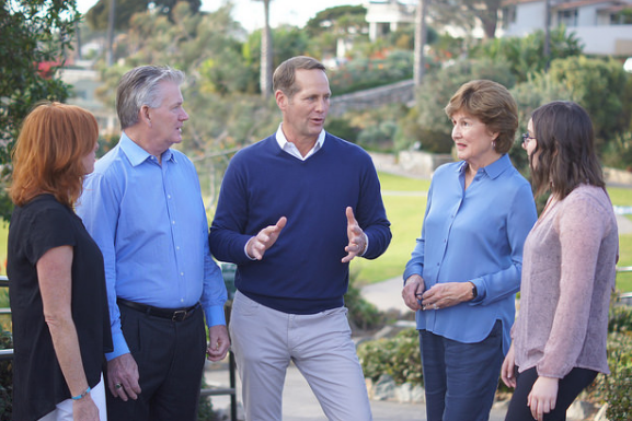 Campaign photo of Democratic congressional candidate Harley Rouda. In the past month, a pair of Rouda's fellow California Democrats ended their bids to unseat GOP Rep. Dana Rohrabacher, and endorsed Rouda.